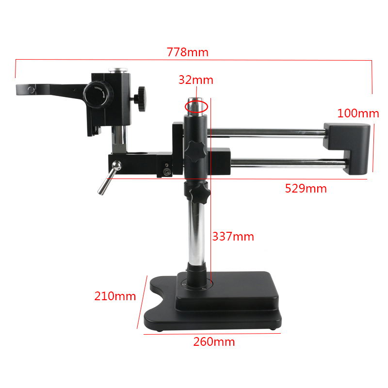 3.5X 90X 180X Simul-Focus Doub - Stereo Trinocular Microscope Pcb recension och pris
