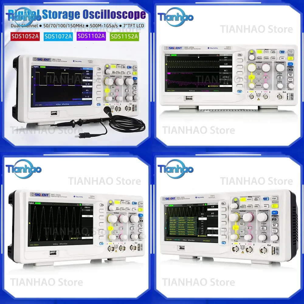 Digital Storage Oscilloscope f - Digital Storage Oscilloscope 100Mhz recension och pris