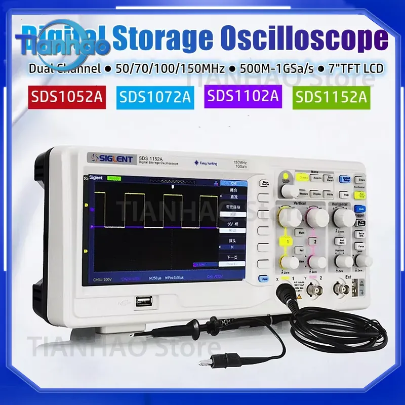 Digital Storage Oscilloscope f - Digital Storage Oscilloscope 100Mhz recension och pris