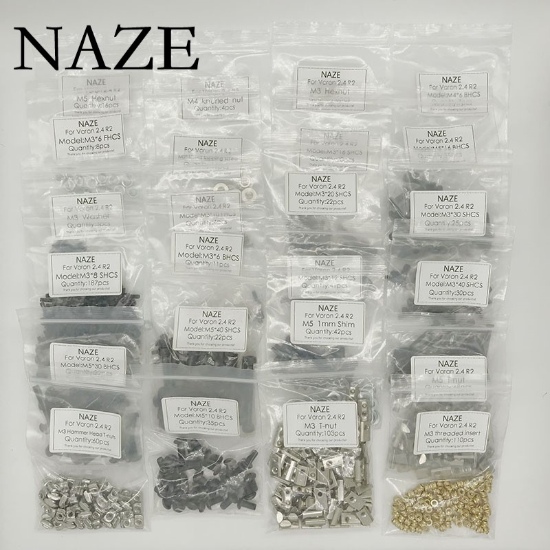 NAZE Voron2.4 3D Printer R1/R2 - Voron 2.4 R2 Kit recension och pris